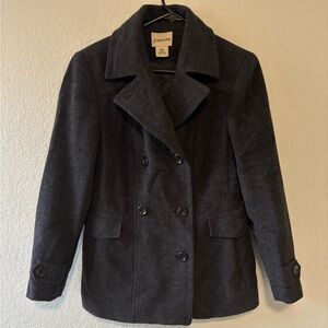 St. John's Bay Charcoal Peacoat